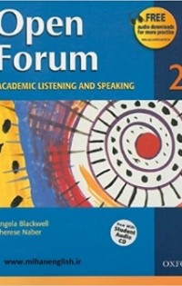  Open Forum 2 Student Book with Test Booklet & CD