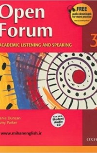  Open Forum 3 Student Book with Test Booklet & CD